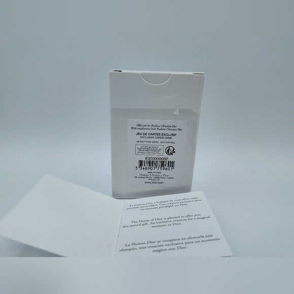 Dior Coffret Exclusive Playing Card (Single) | Gold Star Ace | VIP 2019–2021 - Picture 4 of 4